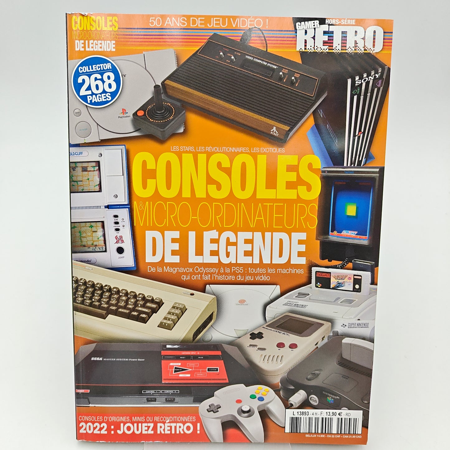 GAMER RETRO CONSOLES MICRO-ORDINATEUR DE LEGENDE - MAGAZINE JEUX VIDEO