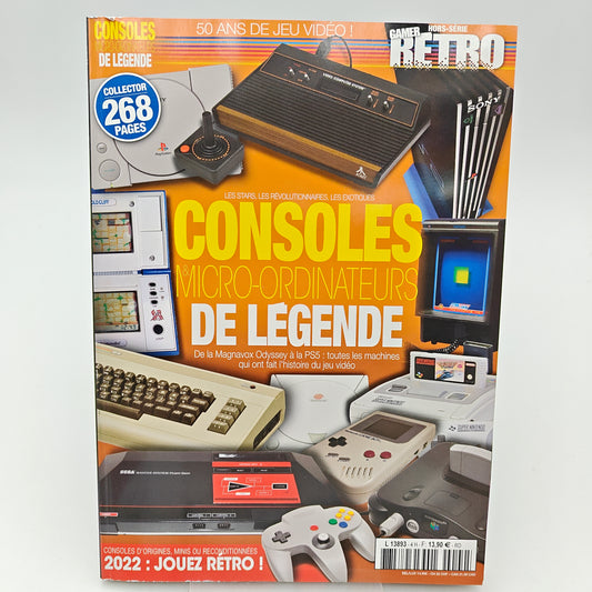 GAMER RETRO CONSOLES MICRO-ORDINATEUR DE LEGENDE - MAGAZINE JEUX VIDEO