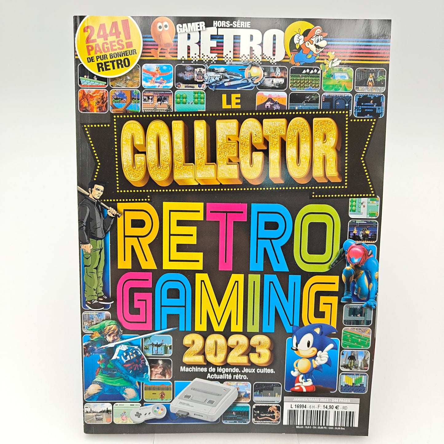 GAMER RETRO LE COLLECTOR RETRO GAMING 2023 - MAGAZINE JEUX VIDEO