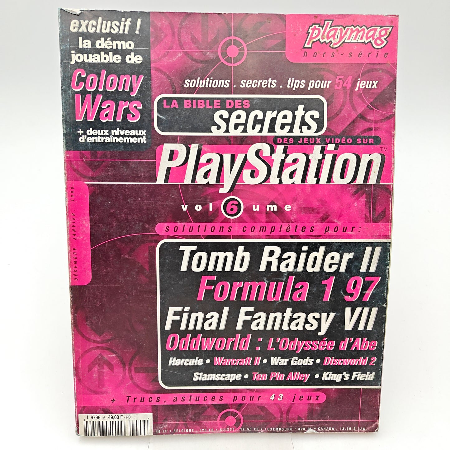 PLAYMAG LA BIBLE DES SECRETS DES JEUX VIDEO SUR PLAYSTATION VOLUME 6 - MAGAZINE JEUX VIDEO