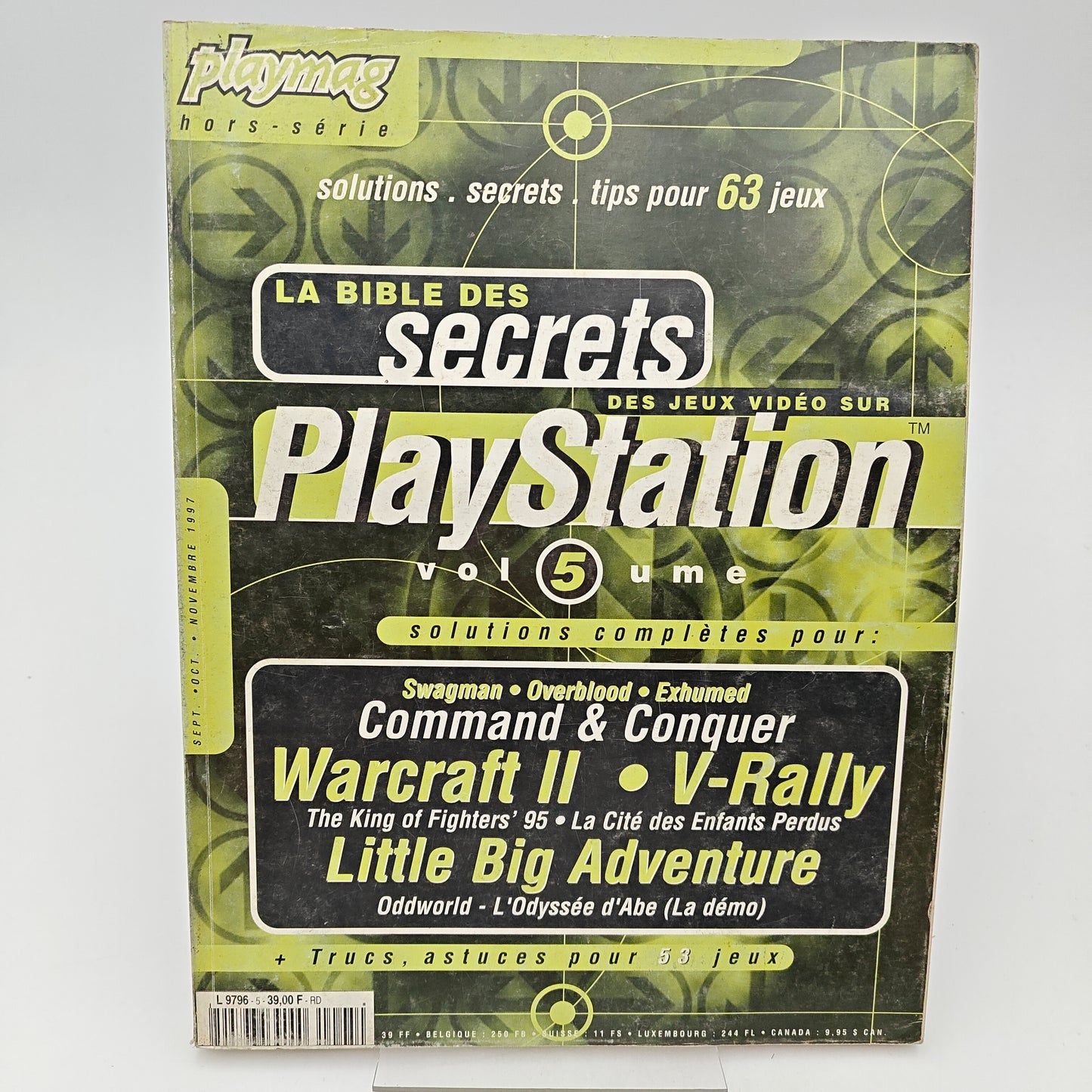 PLAYMAG LA BIBLE DES SECRETS DES JEUX VIDEO SUR PLAYSTATION VOLUME 5 - MAGAZINE JEUX VIDEO