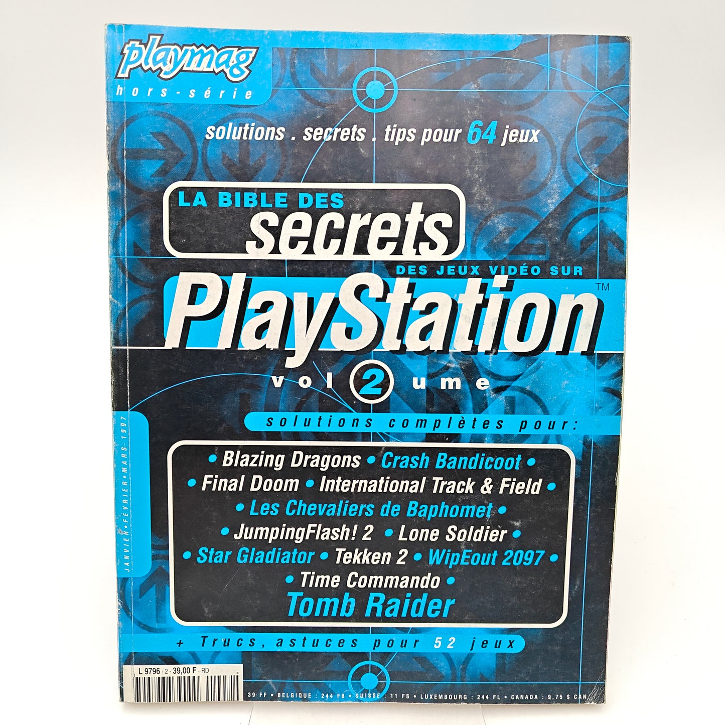 PLAYMAG LA BIBLE DES SECRETS DES JEUX VIDEO SUR PLAYSTATION VOLUME 2 - MAGAZINE JEUX VIDEO