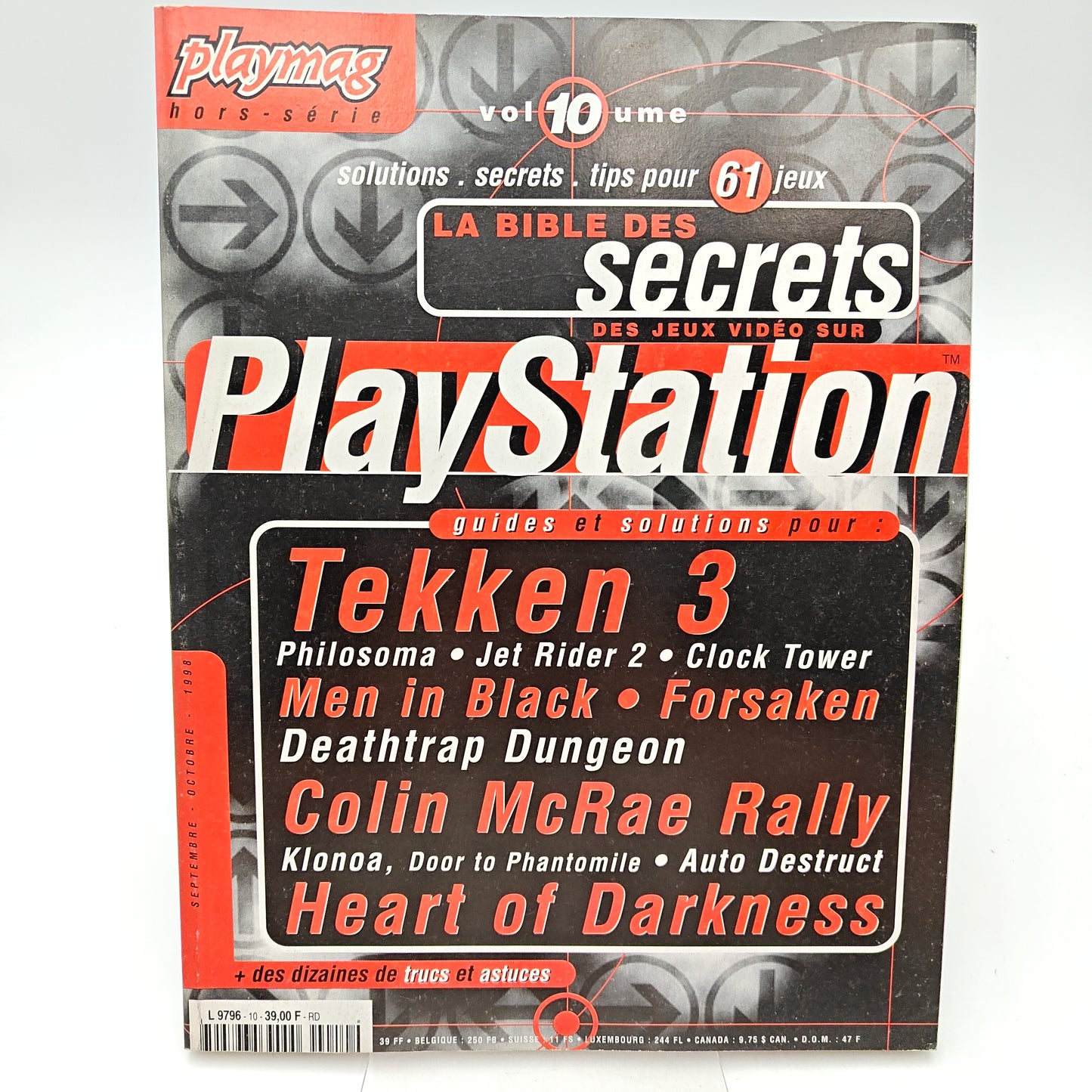 PLAYMAG LA BIBLE DES SECRETS DES JEUX VIDEO SUR PLAYSTATION VOLUME 10 - MAGAZINE JEUX VIDEO