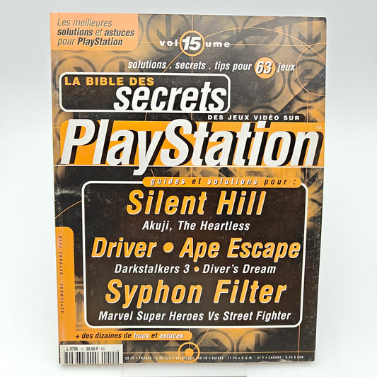 PLAYMAG LA BIBLE DES SECRETS DES JEUX VIDEO SUR PLAYSTATION VOLUME 15 - MAGAZINE JEUX VIDEO