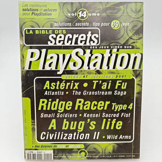 PLAYMAG LA BIBLE DES SECRETS DES JEUX VIDEO SUR PLAYSTATION VOLUME 14 - MAGAZINE JEUX VIDEO