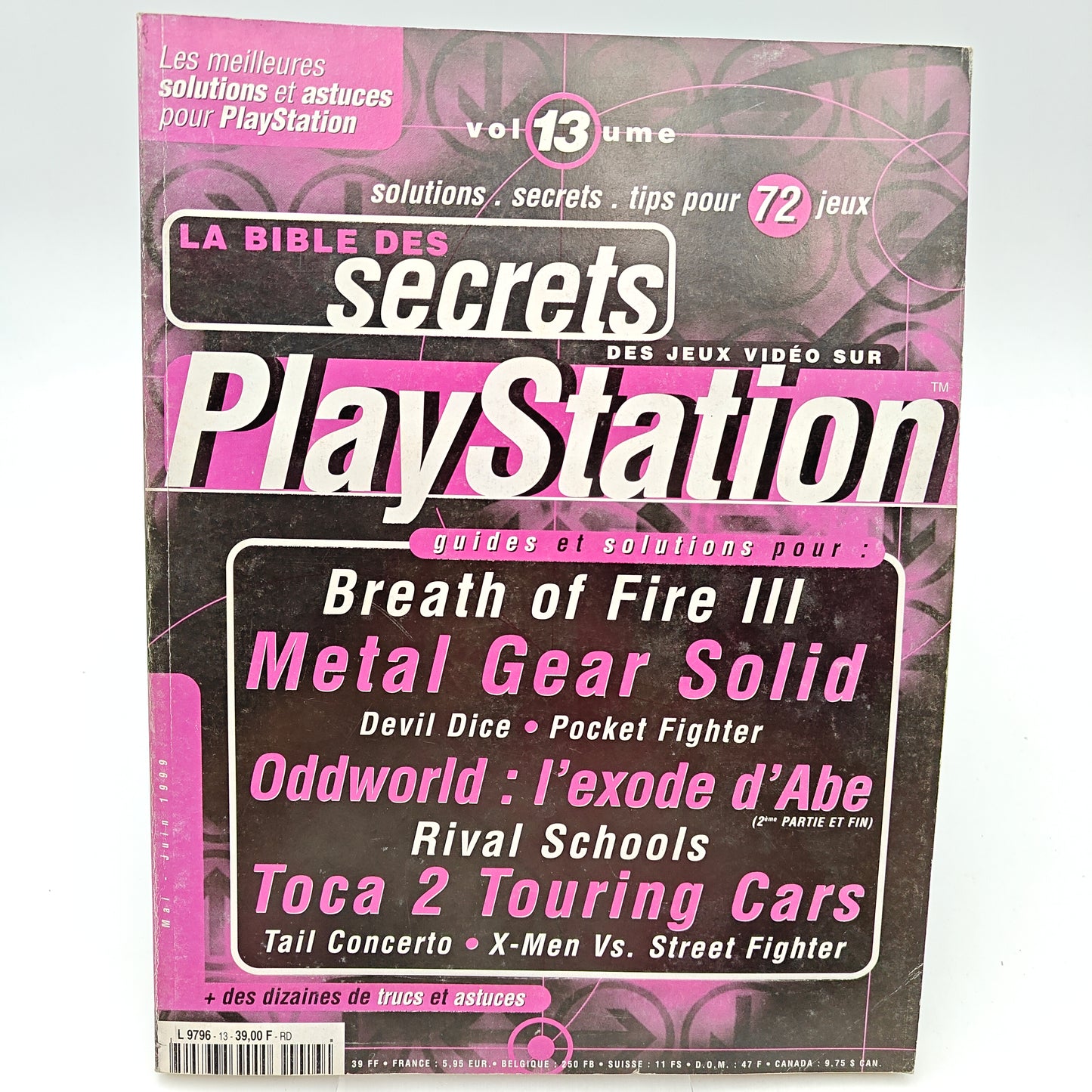PLAYMAG LA BIBLE DES SECRETS DES JEUX VIDEO SUR PLAYSTATION VOLUME 13 - MAGAZINE JEUX VIDEO