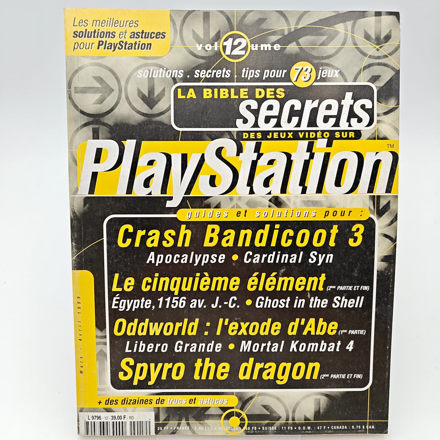 PLAYMAG LA BIBLE DES SECRETS DES JEUX VIDEO SUR PLAYSTATION VOLUME 12 - MAGAZINE JEUX VIDEO