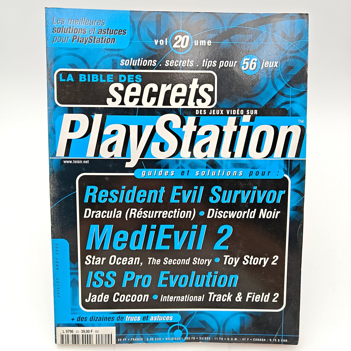 PLAYMAG LA BIBLE DES SECRETS DES JEUX VIDEO SUR PLAYSTATION VOLUME 20 - MAGAZINE JEUX VIDEO