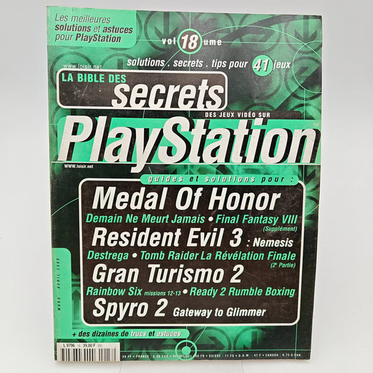 PLAYMAG LA BIBLE DES SECRETS DES JEUX VIDEO SUR PLAYSTATION VOLUME 18 - MAGAZINE JEUX VIDEO