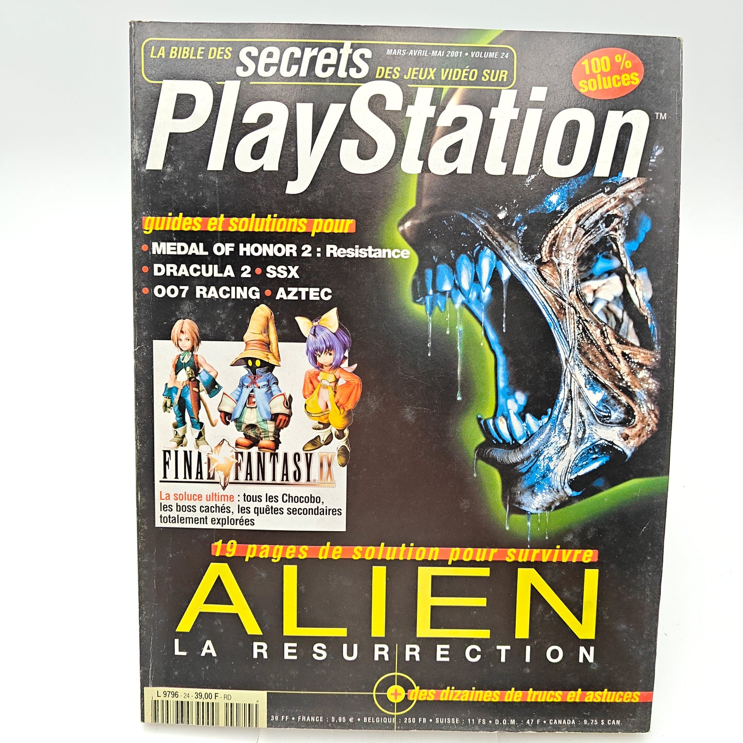 PLAYMAG LA BIBLE DES SECRETS DES JEUX VIDEO SUR PLAYSTATION VOLUME 24 - MAGAZINE JEUX VIDEO
