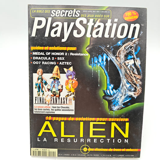 PLAYMAG LA BIBLE DES SECRETS DES JEUX VIDEO SUR PLAYSTATION VOLUME 24 - MAGAZINE JEUX VIDEO