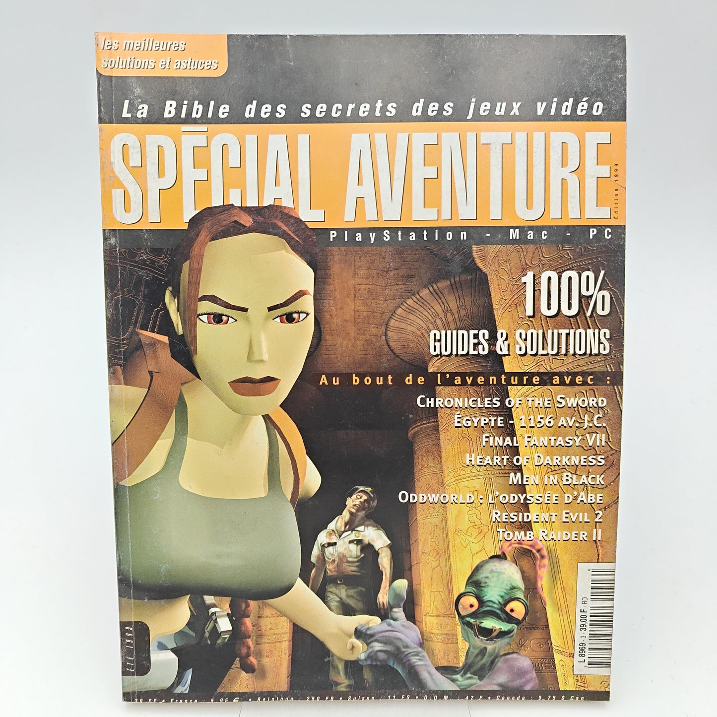 LA BIBLE DES SECRETS HORS SERIE SPECIAL AVENTURE - MAGAZINE JEUX VIDEO