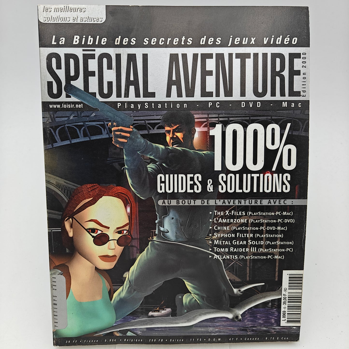 LA BIBLE DES SECRETS HORS SERIE SPECIAL AVENTURE EDITION 2000 - MAGAZINE JEUX VIDEO