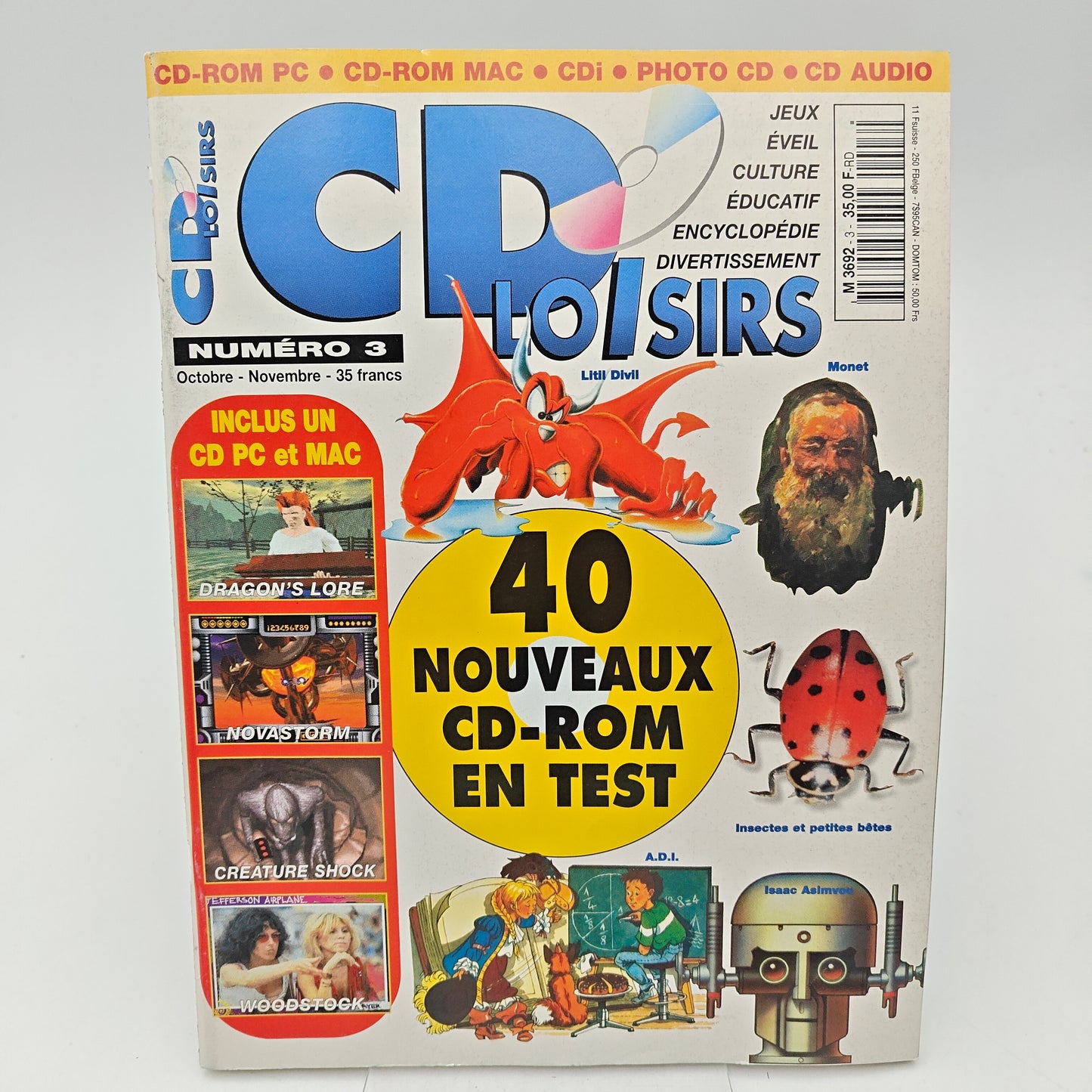 CD LOISIRS #3 - MAGAZINE JEUX VIDEO