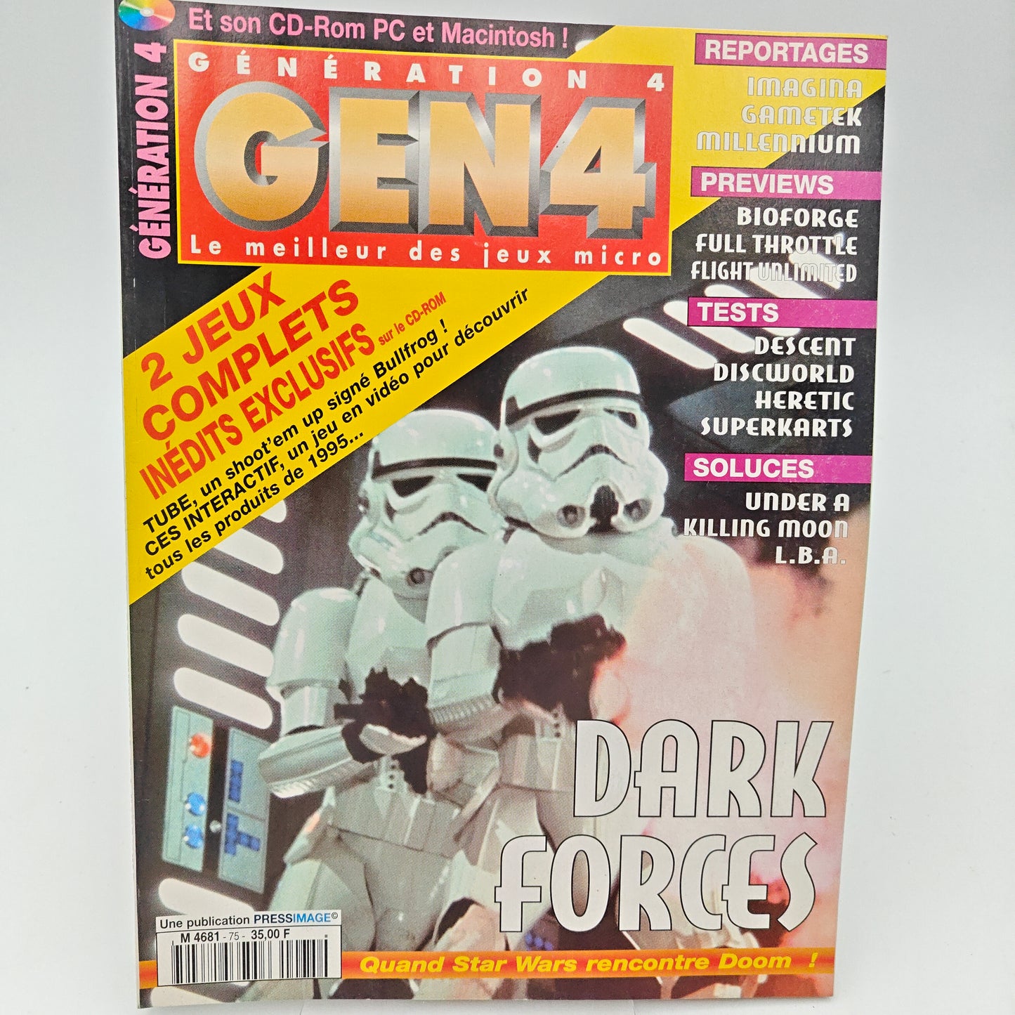 GENERATION 4 #75 - MAGAZINE JEUX VIDEO