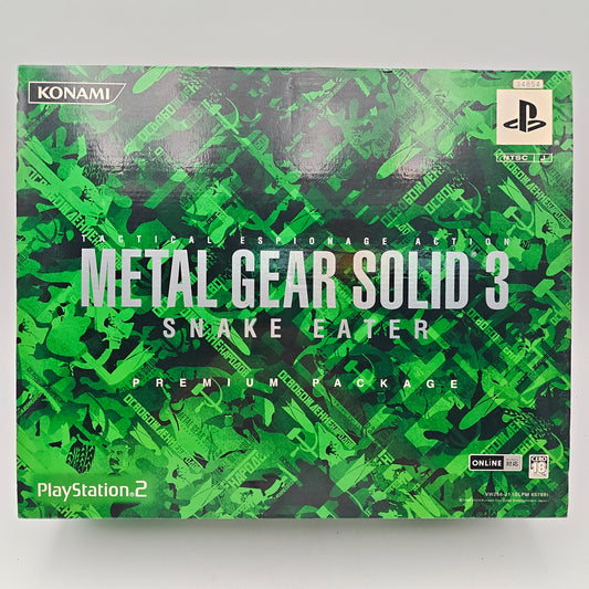 METAL GEAR SOLID 3 SNAKE EATER PREMIUM PACKAGE - PLAYSTATION 2