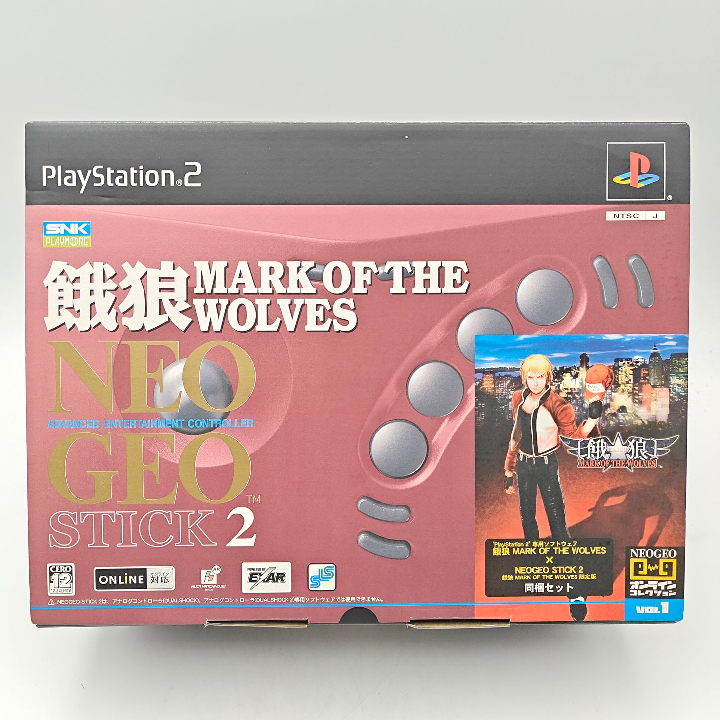 MARK OF THE WOLVES NEOGEO STICK 2 - PLAYSTATION 2