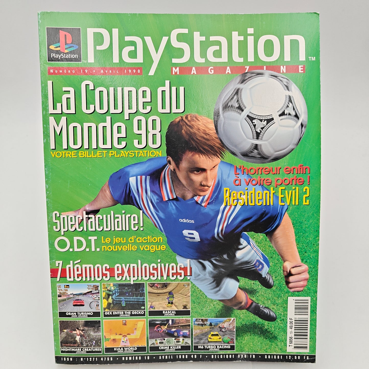 PLAYSTATION MAGAZINE NUMERO 19 - MAGAZINE JEUX VIDEO