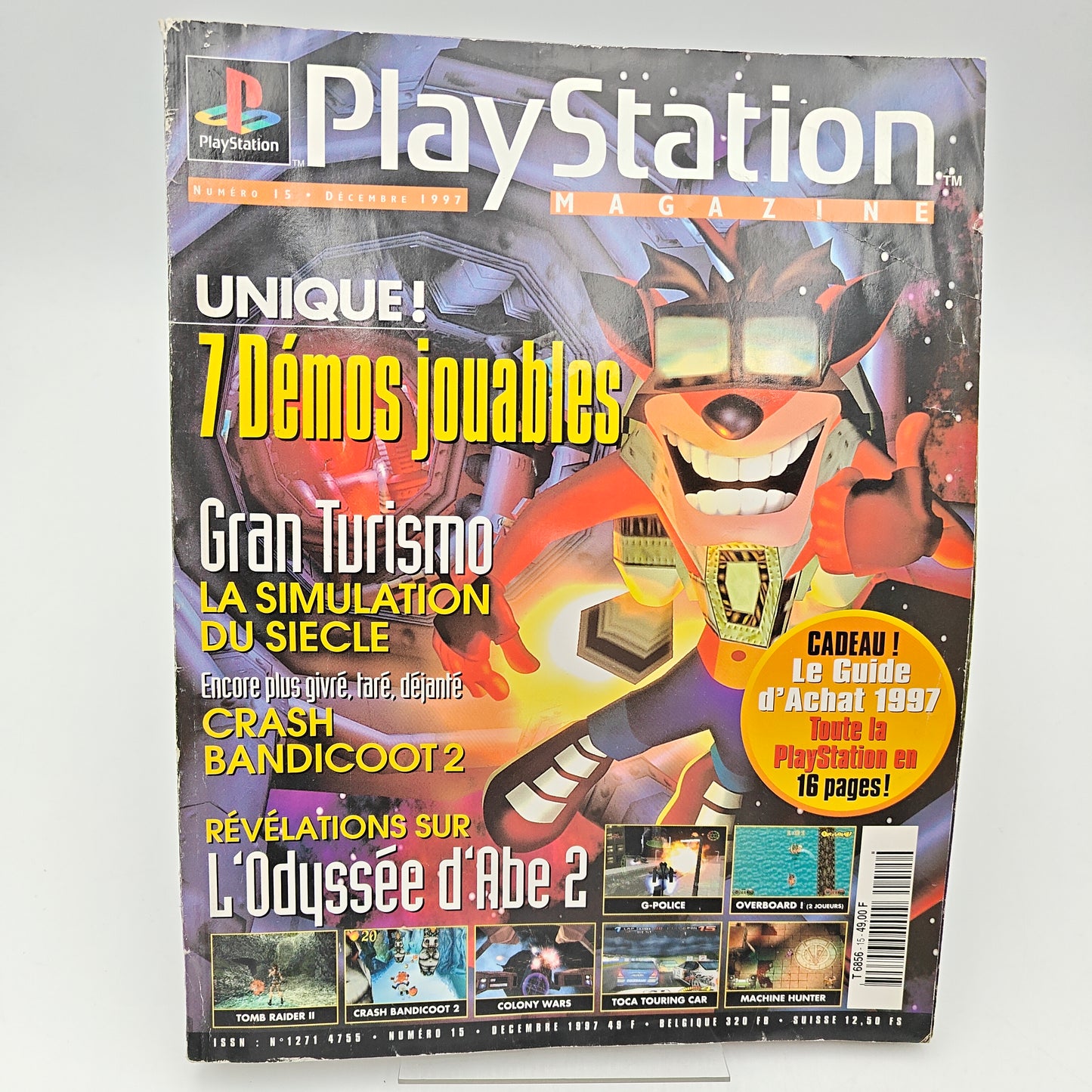 PLAYSTATION MAGAZINE NUMERO 15 - MAGAZINE JEUX VIDEO