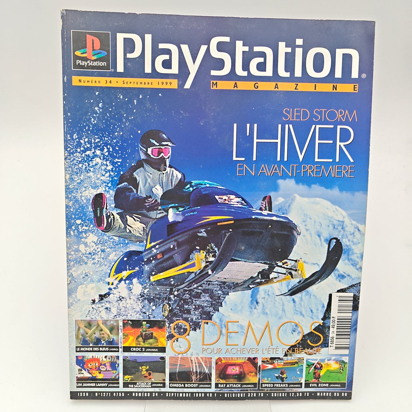 PLAYSTATION MAGAZINE NUMERO 34 - MAGAZINE JEUX VIDEO
