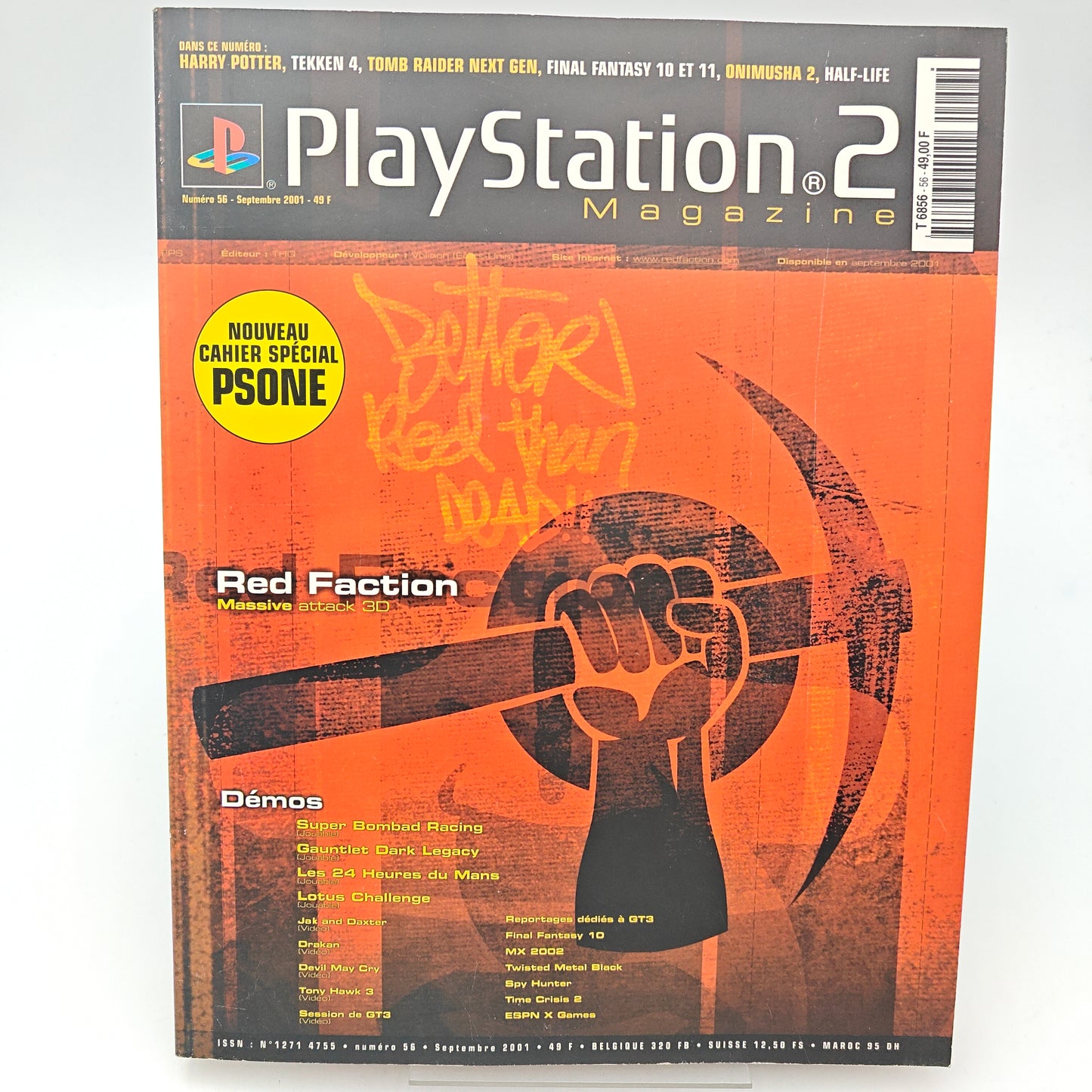 PLAYSTATION 2 MAGAZINE NUMERO 56 - MAGAZINE JEUX VIDEO