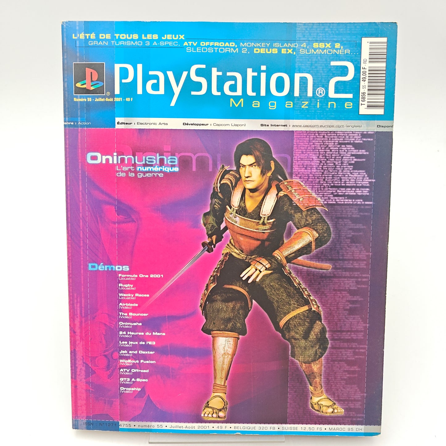 PLAYSTATION 2 MAGAZINE NUMERO 55 - MAGAZINE JEUX VIDEO