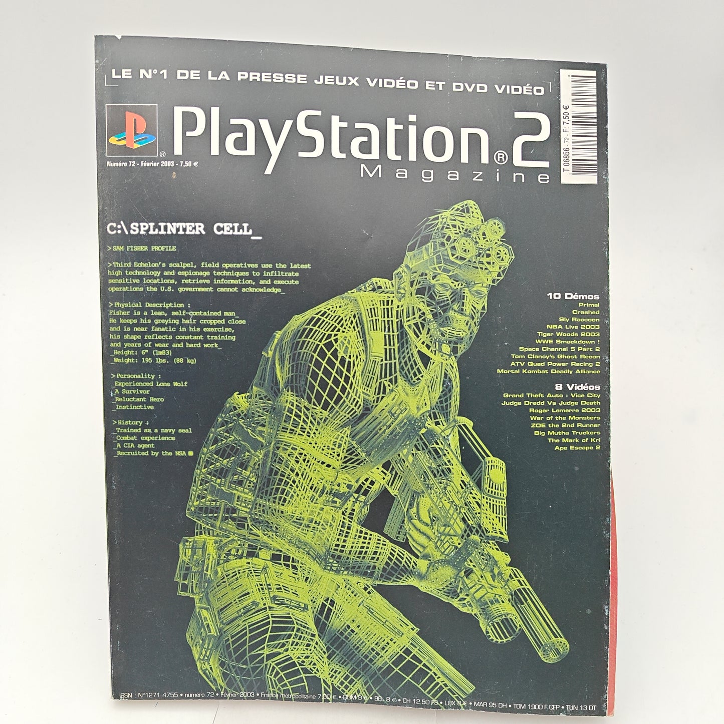 PLAYSTATION 2 MAGAZINE NUMERO 72 - MAGAZINE JEUX VIDEO