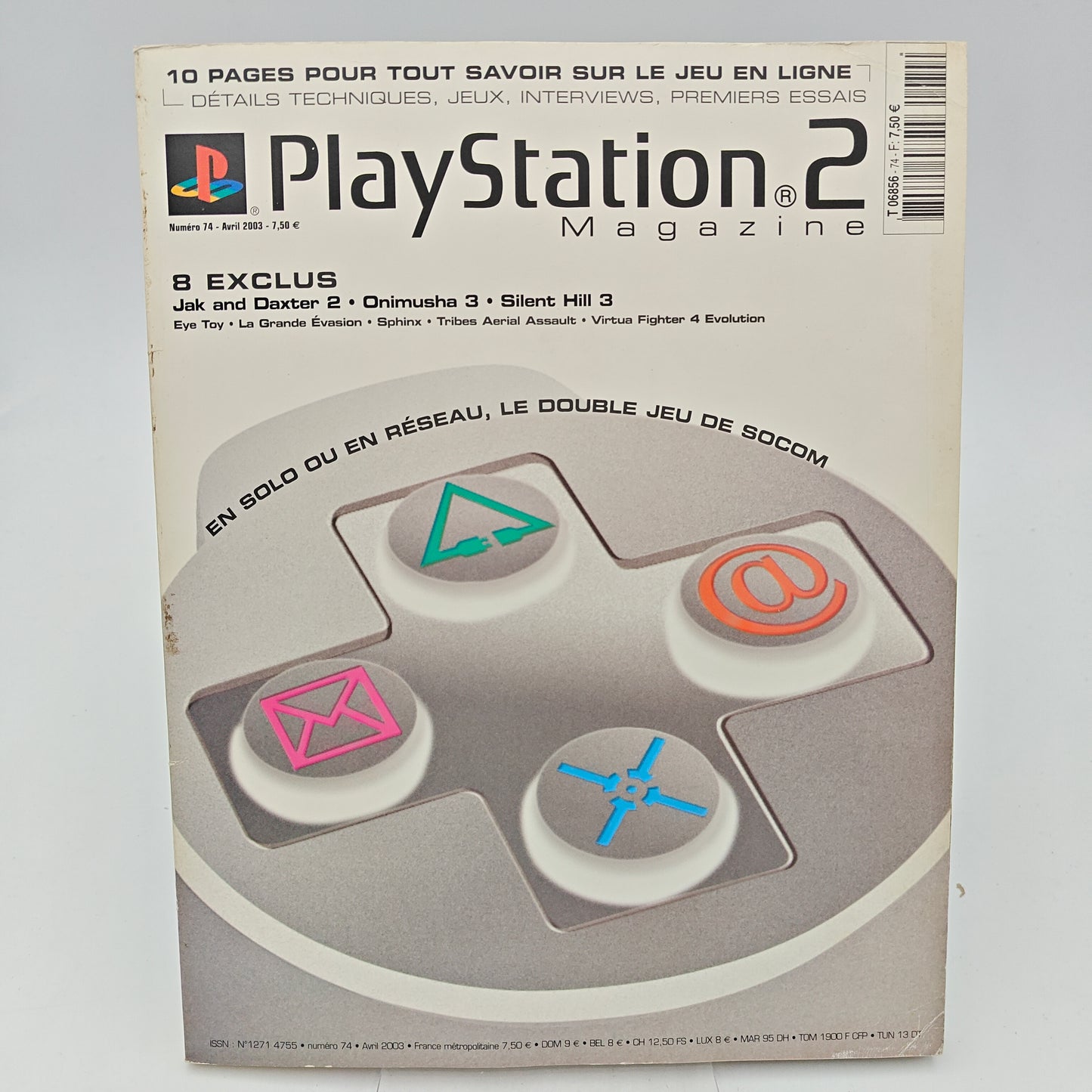 PLAYSTATION 2 MAGAZINE NUMERO 74 - MAGAZINE JEUX VIDEO
