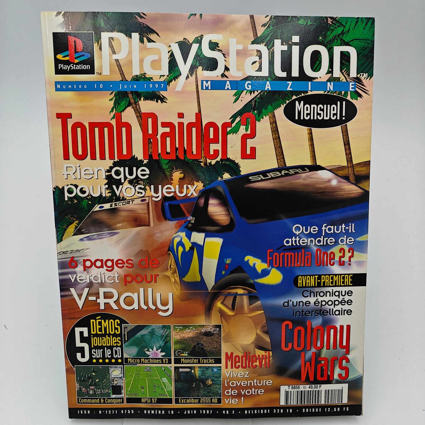 PLAYSTATION MAGAZINE NUMERO 10 - MAGAZINE JEUX VIDEO