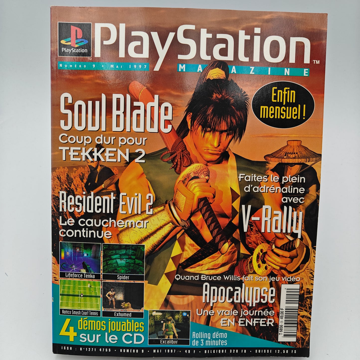 PLAYSTATION MAGAZINE NUMERO 9 - MAGAZINE JEUX VIDEO