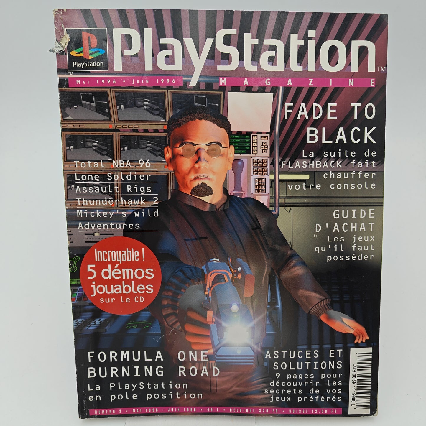PLAYSTATION MAGAZINE NUMERO 3 - MAGAZINE JEUX VIDEO