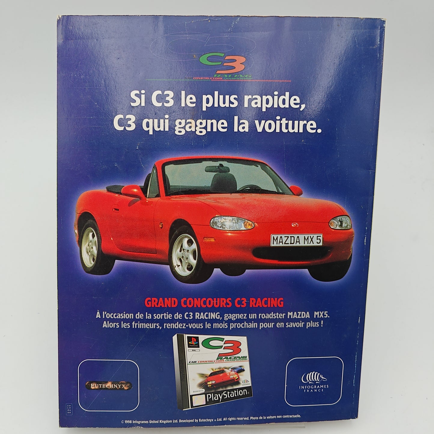 PLAYSTATION MAGAZINE NUMERO 25 - MAGAZINE JEUX VIDEO