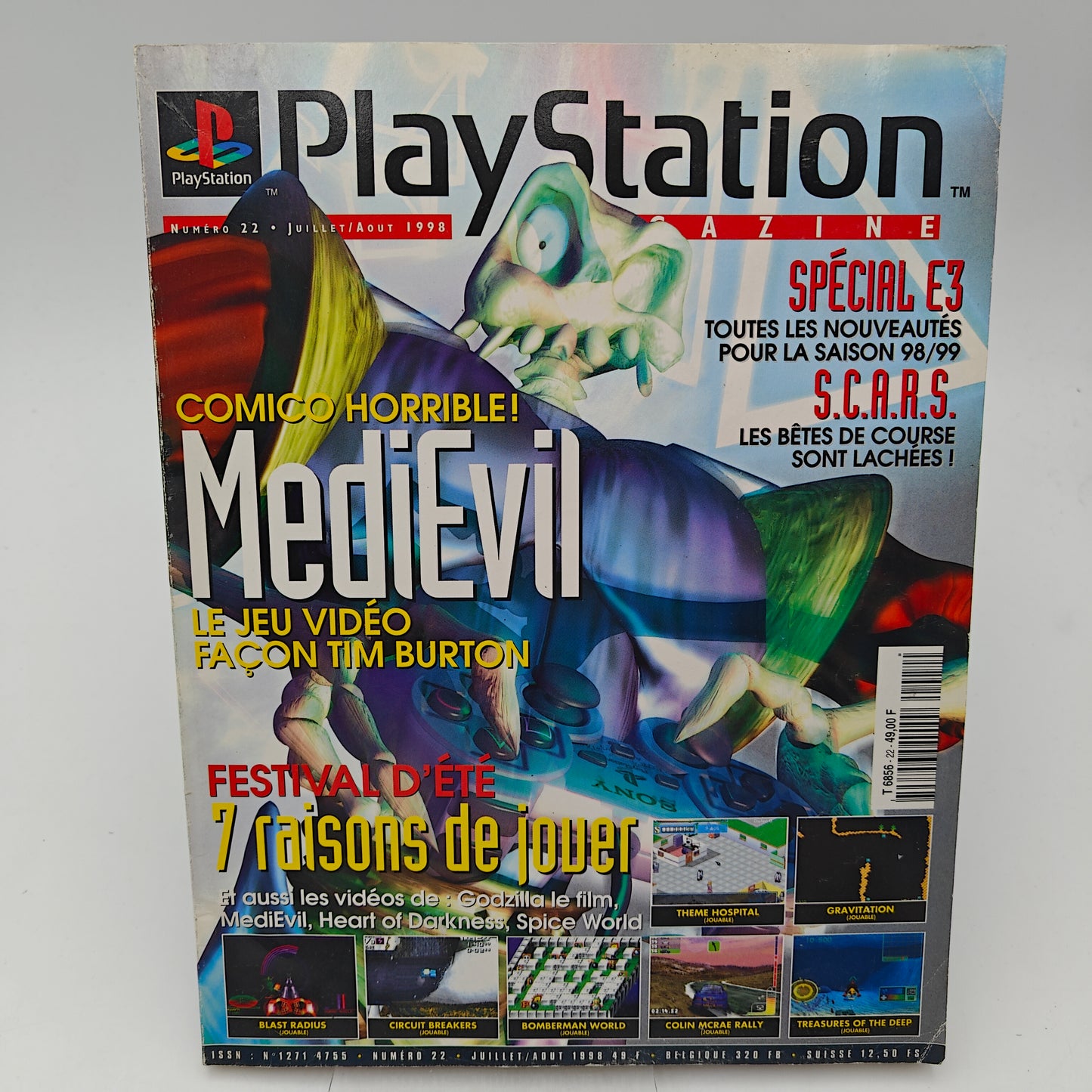 PLAYSTATION MAGAZINE NUMERO 22 - MAGAZINE JEUX VIDEO