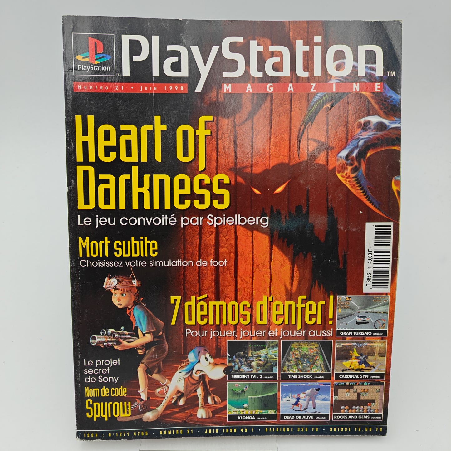 PLAYSTATION MAGAZINE NUMERO 21 - MAGAZINE JEUX VIDEO