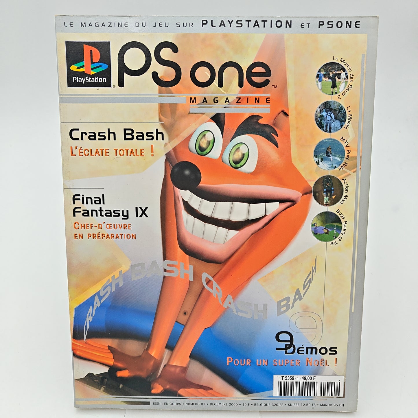 PSONE MAGAZINE NUMERO 01 - MAGAZINE JEUX VIDEO