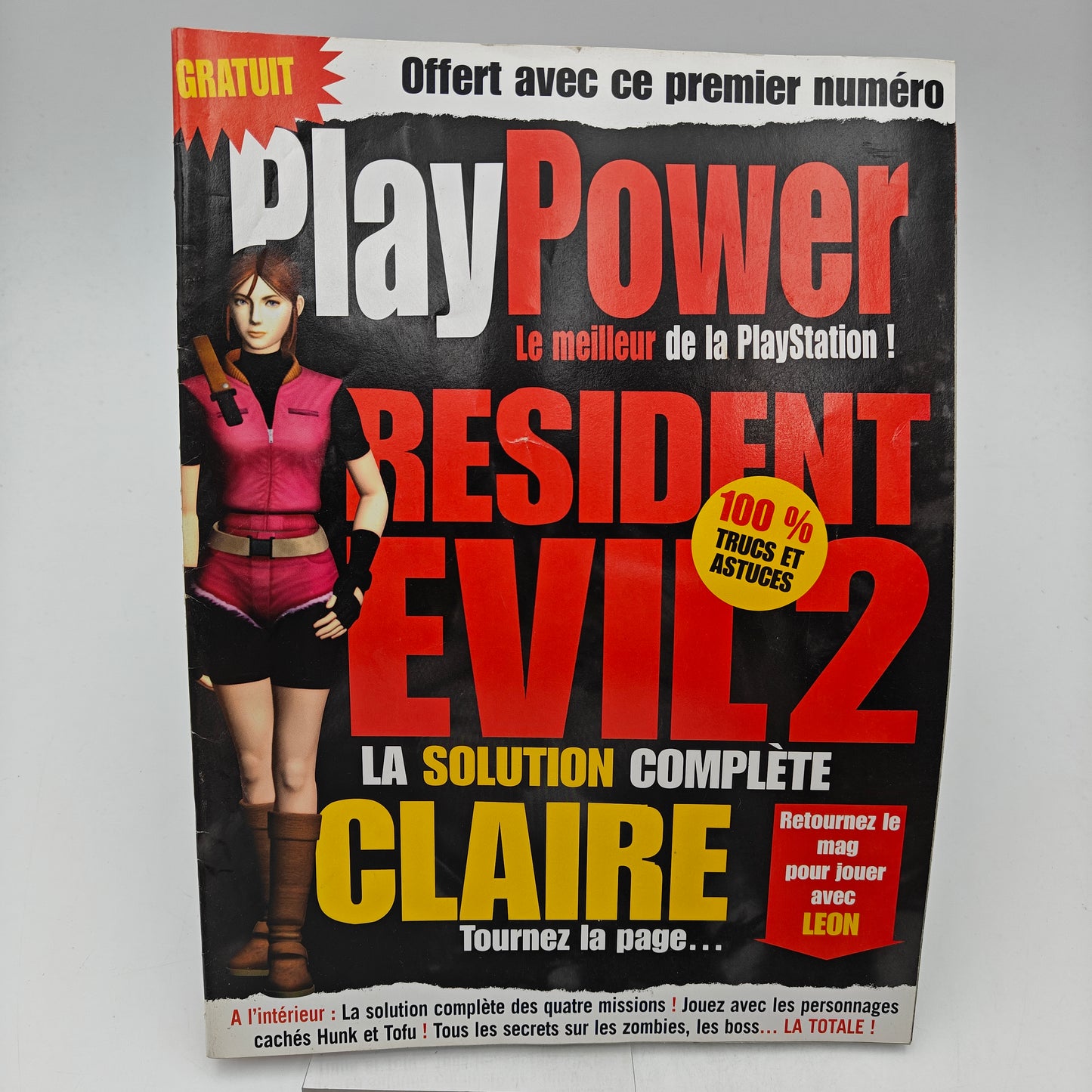 PLAYPOWER RESIDENT EVIL 2 - MAGAZINE JEUX VIDEO