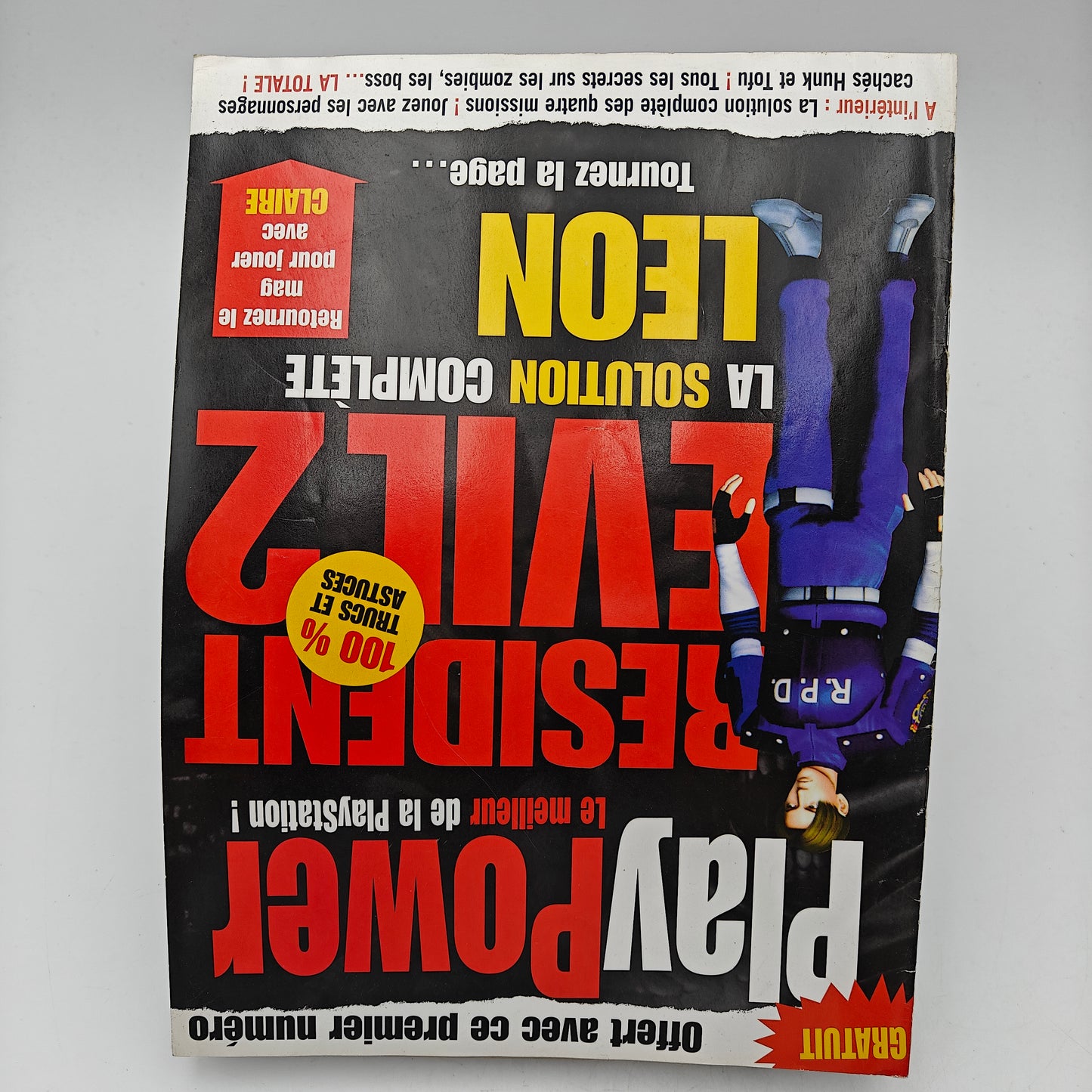PLAYPOWER RESIDENT EVIL 2 - MAGAZINE JEUX VIDEO
