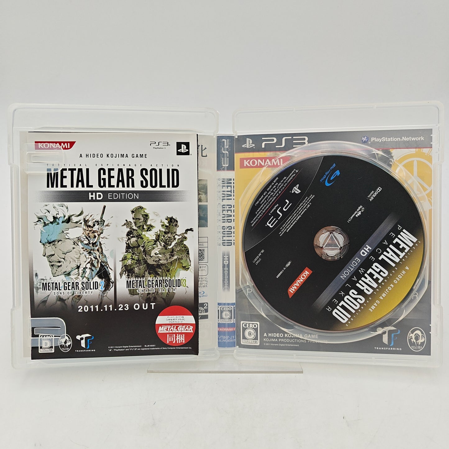 METAL GEAR SOLID PEACE WALKER HD EDITION - PLAYSTATION 3