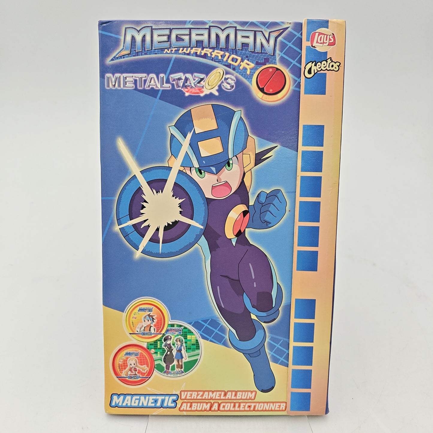 MEGAMAN NT WARRIOR METAL TAZOS
