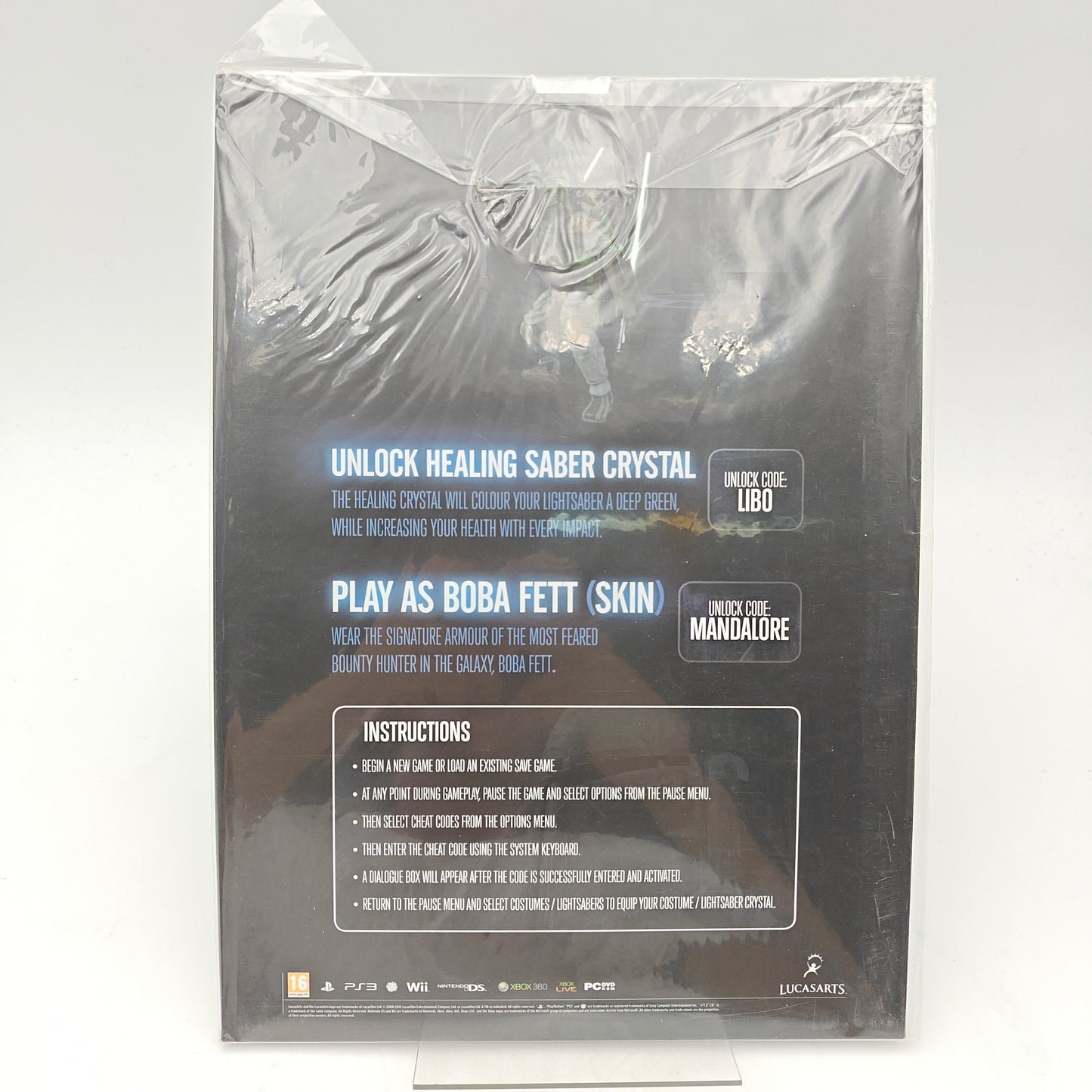 STAR WARS THE FORCE UNLEASHED SPECIAL EDITION ART CARDS