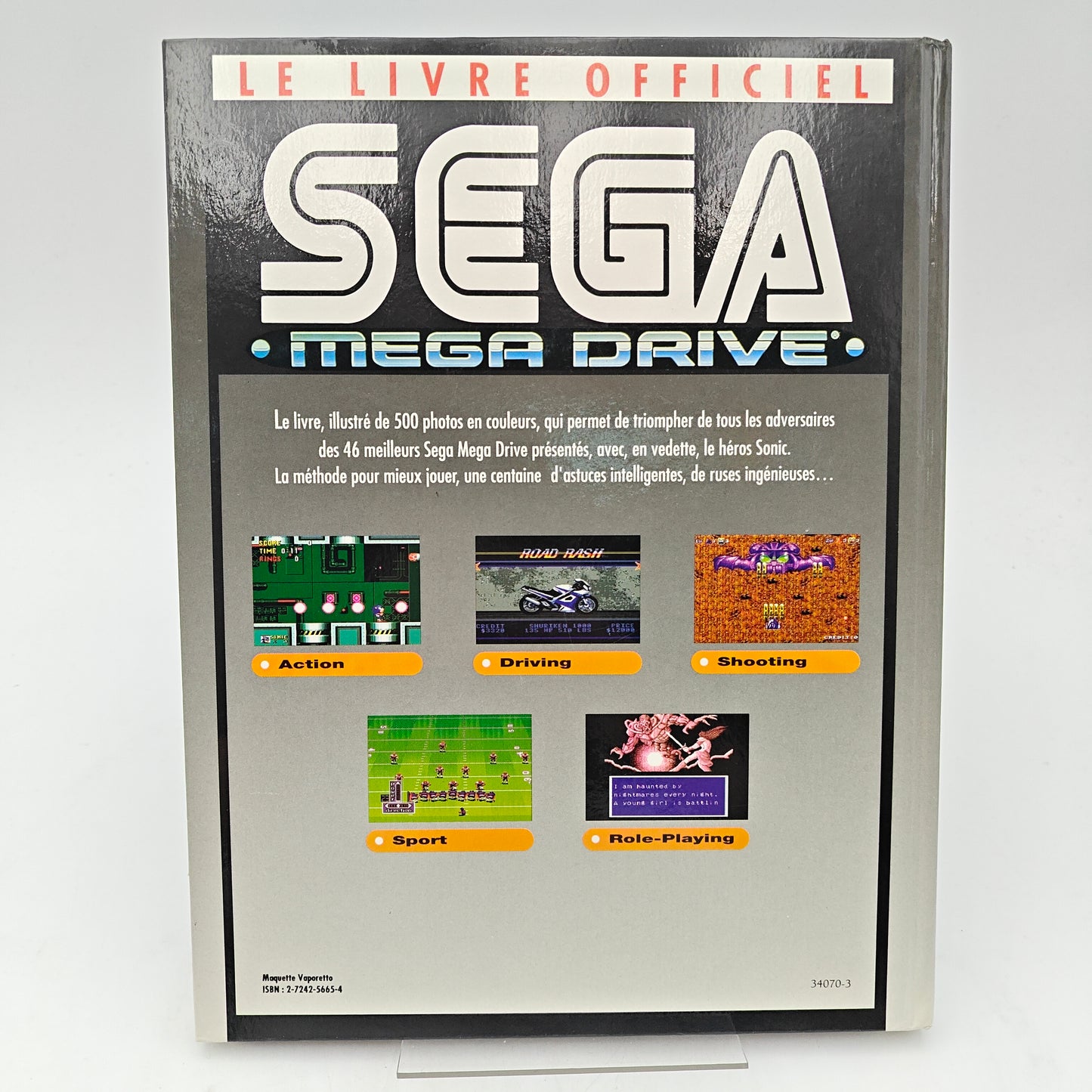 LE LIVRE OFFICIEL SEGA MEGA DRIVE - LIVRE
