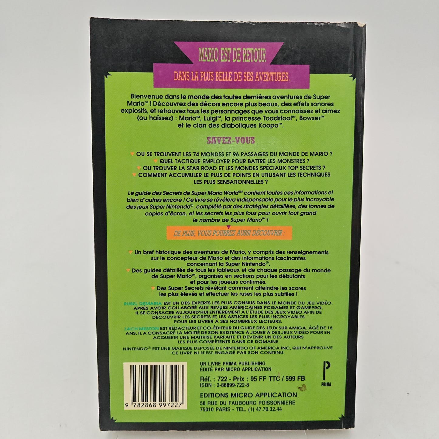 LES SECRETS DE SUPER MARIO WORLD - GUIDE