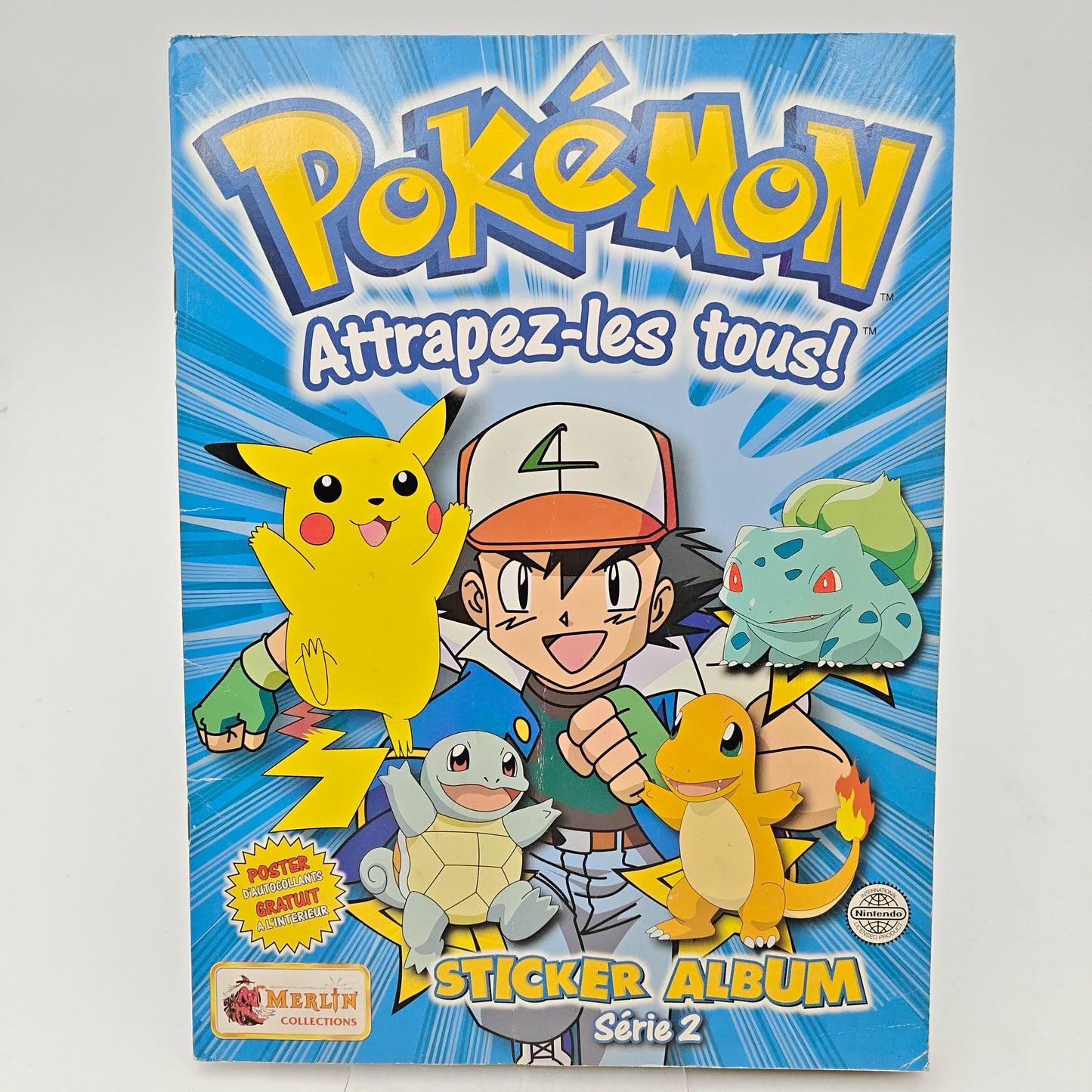 POKEMON ALBUM SERIE 2 MERLIN -