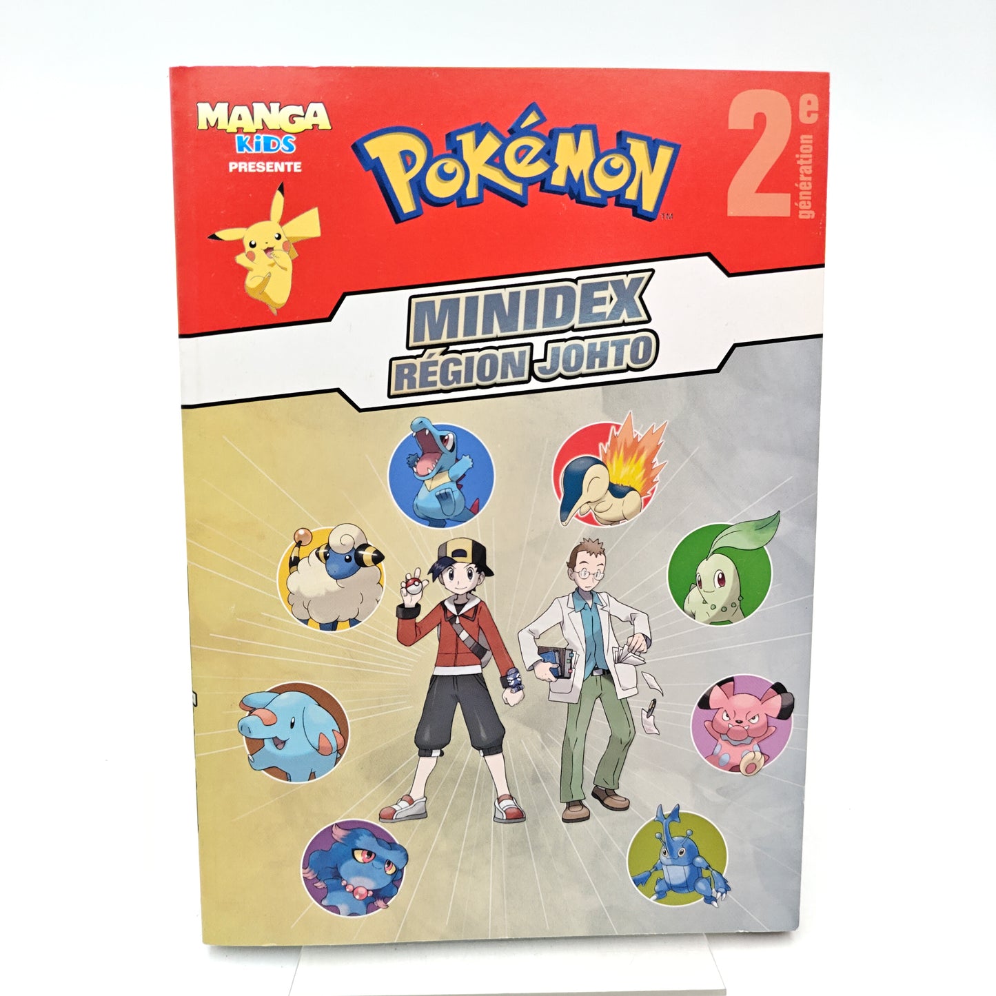 POKEMON MINIDEX REGION JOHTO - LIVRE