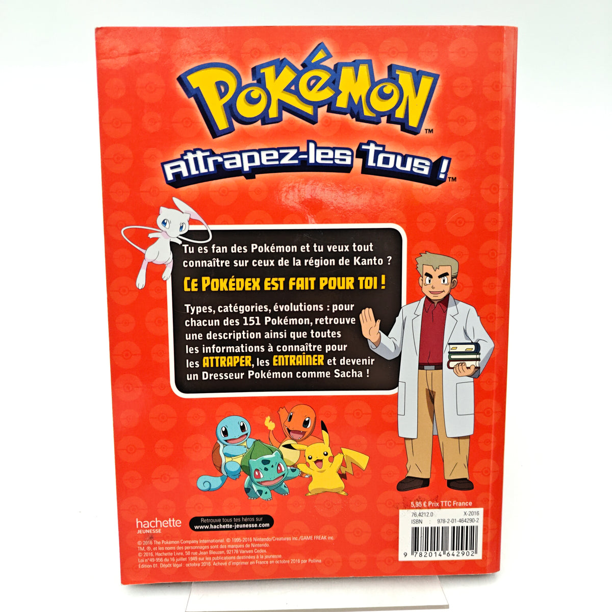 POKEMON POKEDEX KANTO - LIVRE