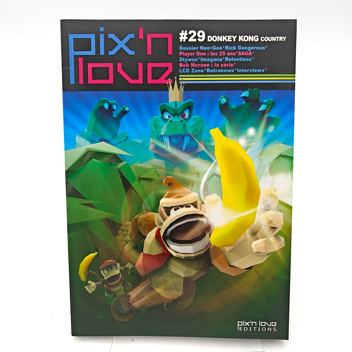 LE MOOK PIX'N LOVE 29 DONKEY KONG COUNTRY - MAGAZINE JEUX VIDEO