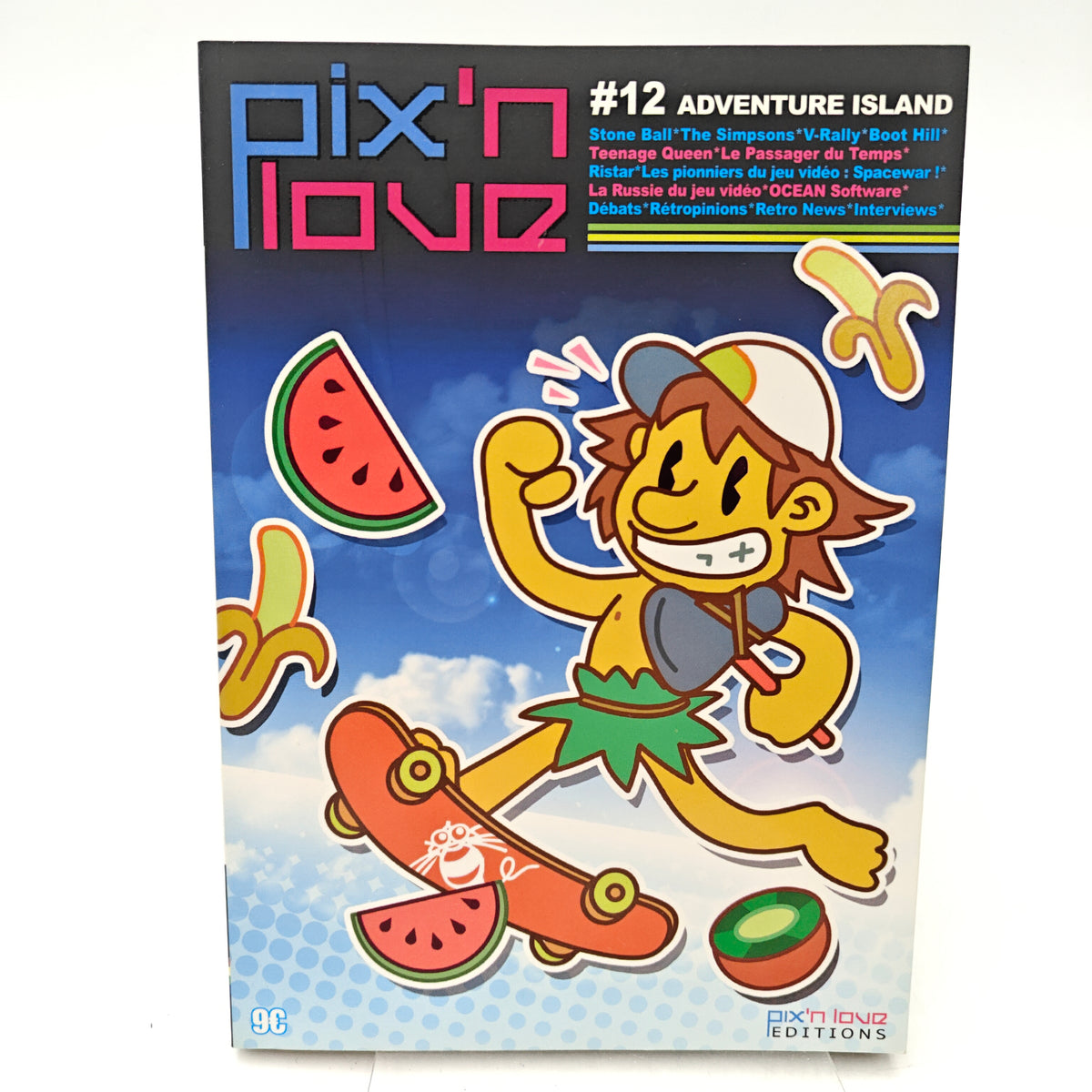 LE MOOK PIX'N LOVE 12 ADVENTURE ISLAND - MAGAZINE JEUX VIDEO