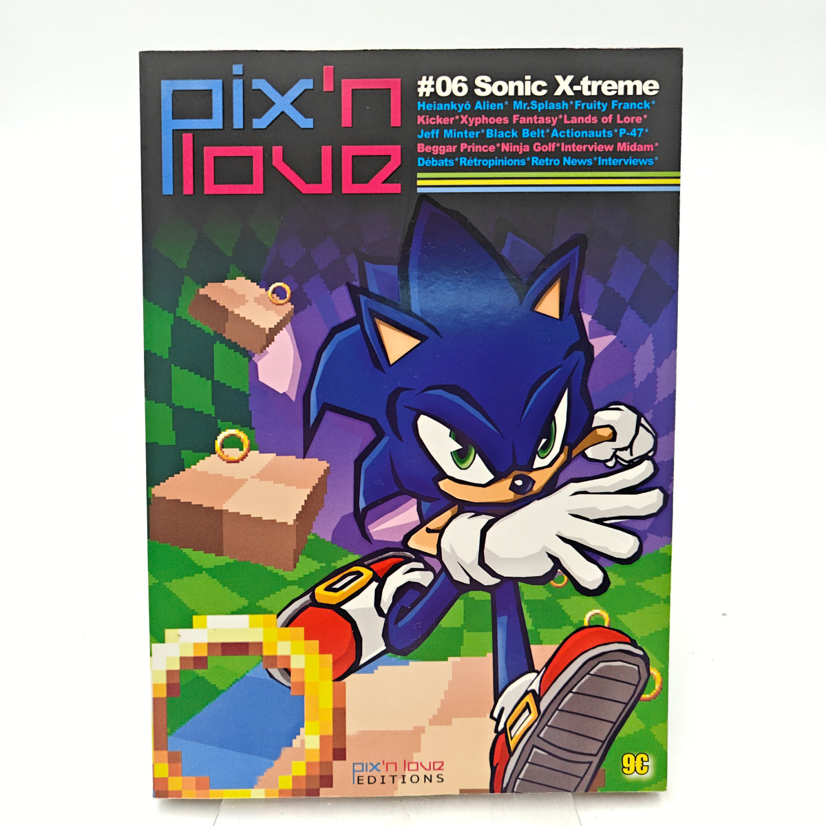 LE MOOK PIX'N LOVE 06 SONIC X-TREME - MAGAZINE JEUX VIDEO
