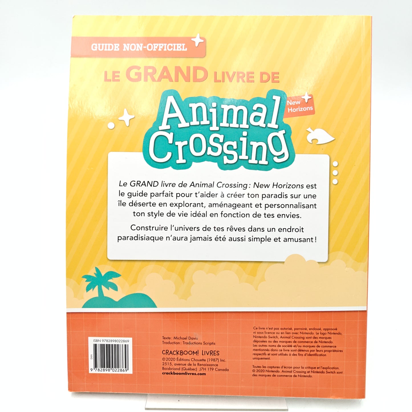 LE GRAND LIVRE DE ANIMAL CROSSING - GUIDE