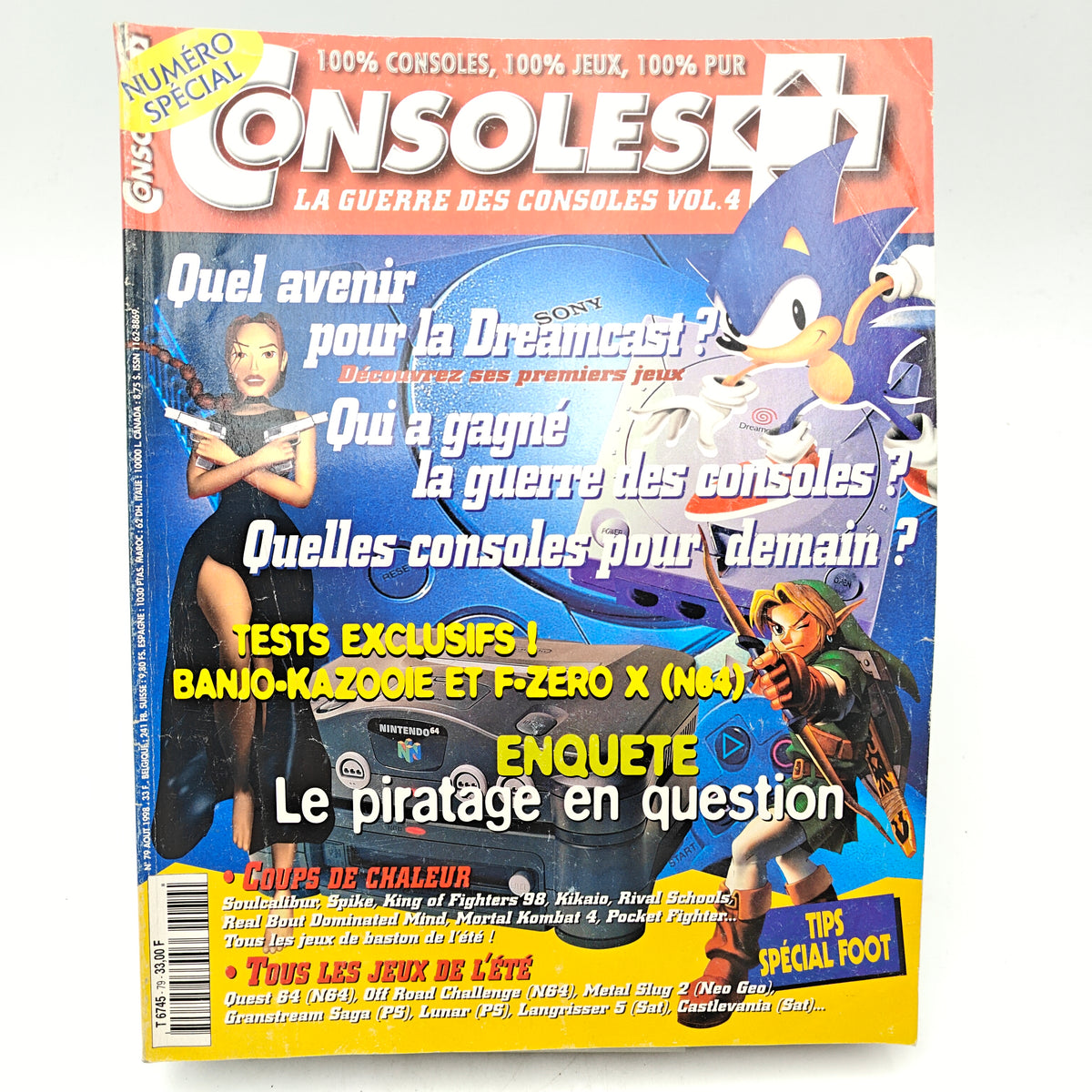 CONSOLE + NUMERO 79 - MAGAZINE JEUX VIDEO
